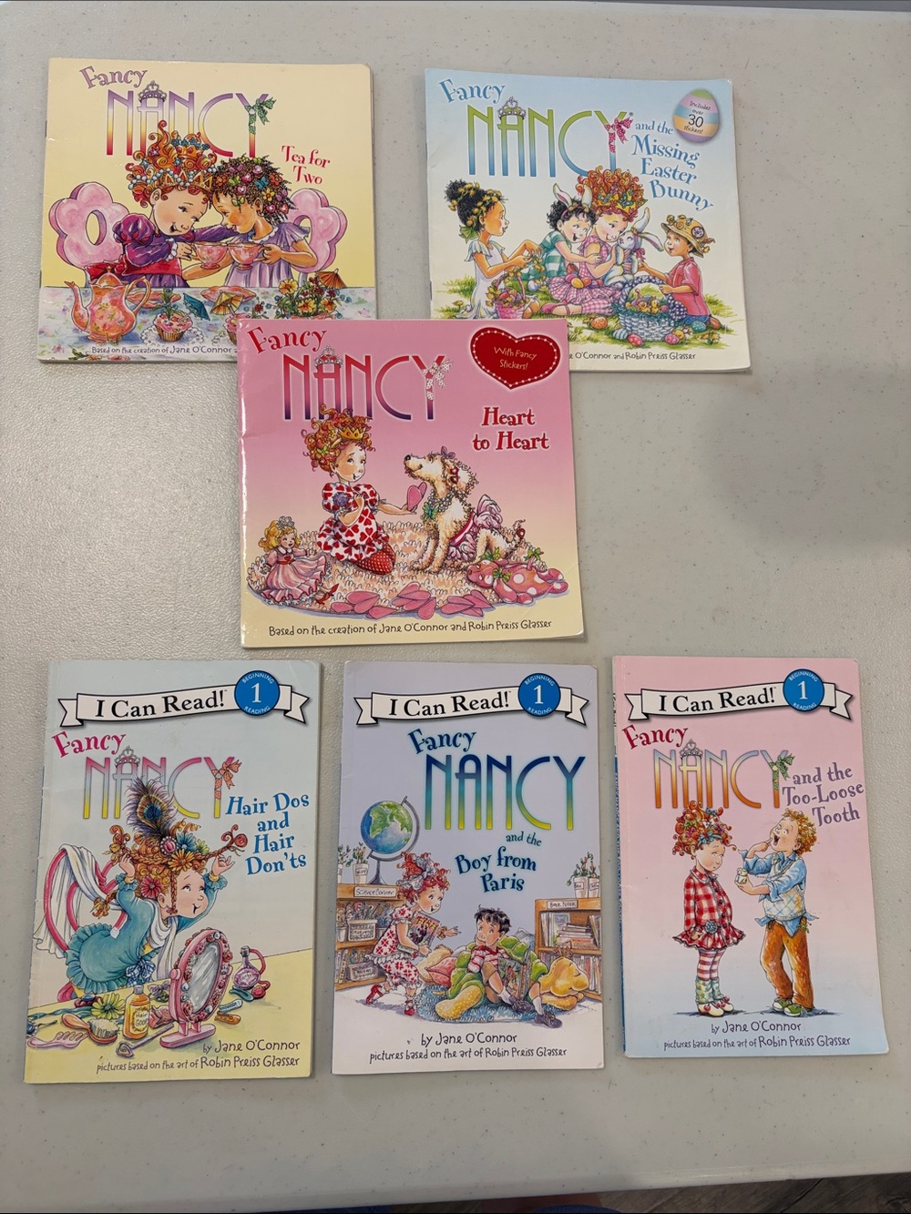 6 Fancy Nancy Books